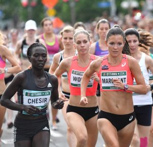 Lanni Marchant at the 2016 Ottawa 10K